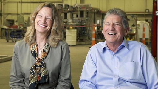 Denise and Dale McIntosh of Custom Powder Systems